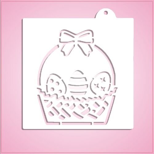 Easter Basket PYO Stencil - Cheap Cookie Cutters